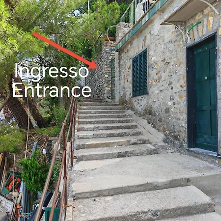 Scogli Grossi - Paradiso Nel Parco Di Portofino Διαμέρισμα