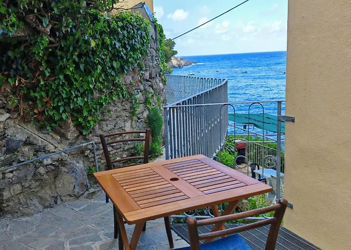 Scogli Grossi - Paradiso Nel Parco Di Portofino Lägenhet